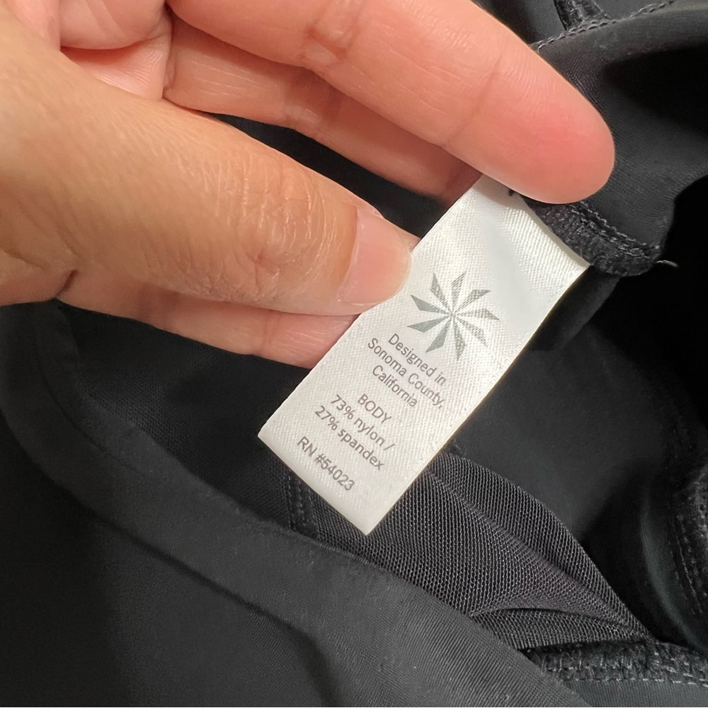 Athleta Black High-Rise Zip Pocket Leggings - Picture 12 of 12